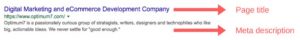 Meta Descriptions